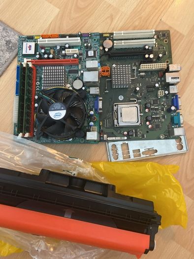 PC Parts Bundle + New HP Toner Cartridge