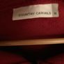 Country Casual Red Fleece Jacket. Size 14 Image 3