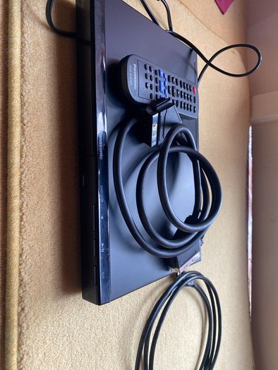TV and DVD player