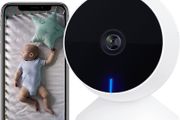 Wireless Video Baby Monitor, 2.4G WiFi 1080P Indoor Home Smart Security IP Camera for Pet/Dog/Puppy/Cat with Phone App, 2-Way Audio, Night Vision, Motion &amp; Sound Detection, Work with Alexa