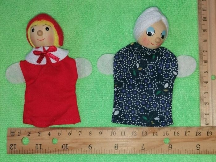 Red Riding Hood Masks, Puppets, Book