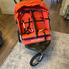 out and about double buggy