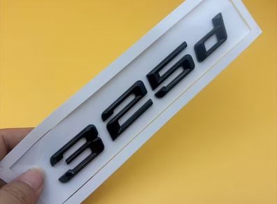 3D 325d 330d 525d 530d E200 Emblem, Suitable for 3 Series and 5 Series