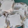 Vintage cake plate & 6 tea plates Image 4