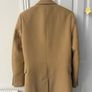 Burton menswear Camel overcoat above knee Image 2