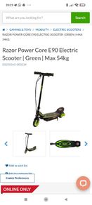 Almost new Razor scooter
