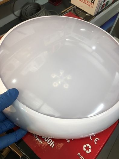 LED Circular IP54 Bulkhead Lights  Built in sensor