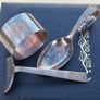 Vintage Silver Plated Christening set Image 4