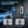 EV Charger Cable Type 2 to 3 Pin Plug 3KW, 6M, 6/8/10/13A, Adjustable Current EV Charger,With LED Screen Timing Delay IP66/IP65, With Carry Bag and Type 2 EV Cable Holder for EVs and PHEVs Image 4