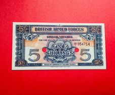Great Britain. 5 / Shillings. 1959   ( UNCIRCULATED )2nd Series  )
