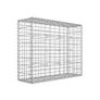 Galvanised Steel Gabion Basket 100 x 80 x 30 cm Image 3
