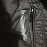 bershka black small medium jacket Image 2
