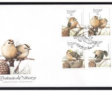 1989 Azores (Portugal) Nature Conservation Birds Commemorative Stamps First Day Cover (FDC).