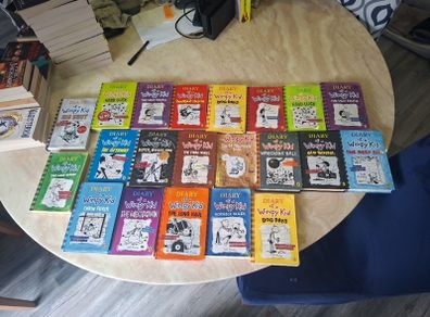 diary of a wimpy kid books