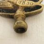 Brass Dick Turpin toasting fork handle 15930 Image 3