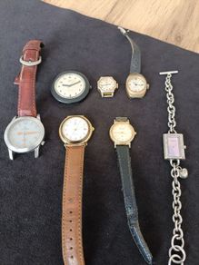 mix of old watches
