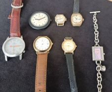 mix of old watches