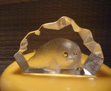 Vintage Baby seal  paperweight/ collectable