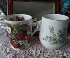 Two China Mugs