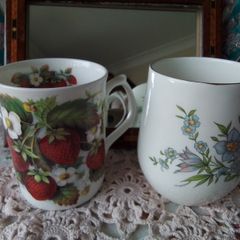 Two China Mugs