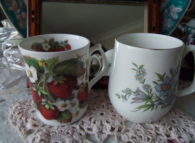 Two China Mugs
