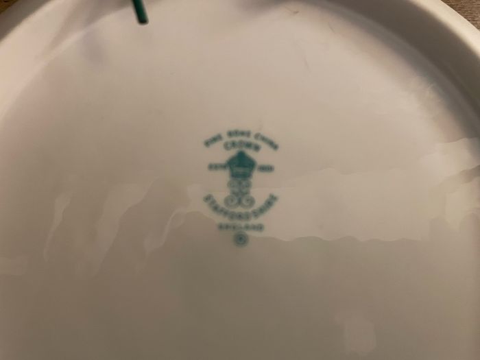 Eight old plates