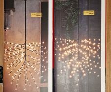 led Christmas trees. Great for inside or outside
