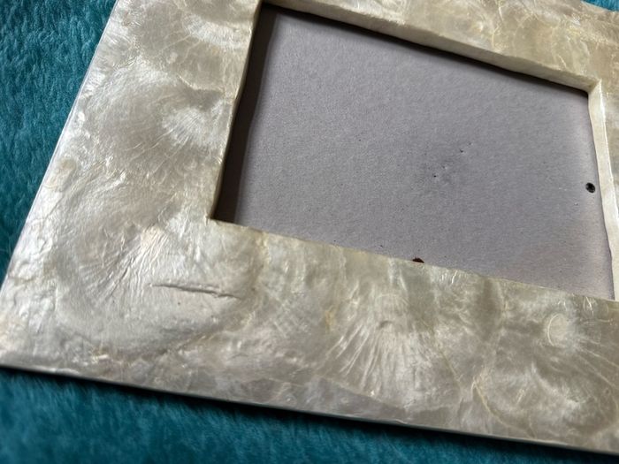 Handmade Mother-of-pearl photo frame