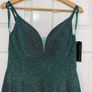 Green Sparkle Ball Gown Image 2