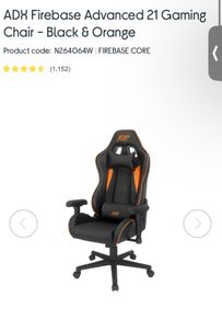ADX Firebase Advanced 21 Gaming Chair - Black & Orange