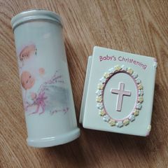 Christening Bank / Christening Candle