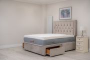 Hilton Divan Double &amp; King Bed Frame With Drawers