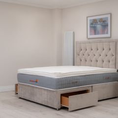 Hilton Divan Double & King Bed Frame With Drawers