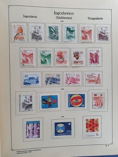 Stamps  Yugoslavia  1920s
