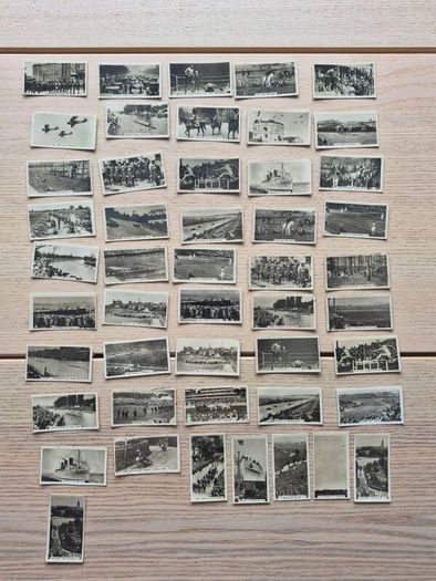 1932 Wills Homeland Events Tobacco cards