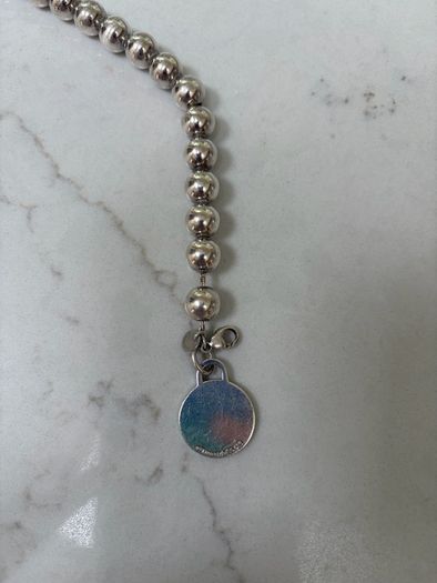Tiffany & Co. Silver Ball Bracelet