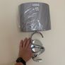 New Spiral Chrome Wall Lights For Sale x 2 Image 3