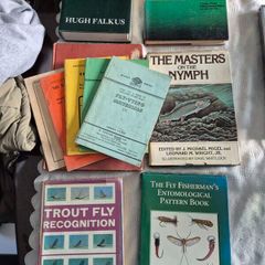 Vintage 6 fishing books/4 pamphlet type books vintage