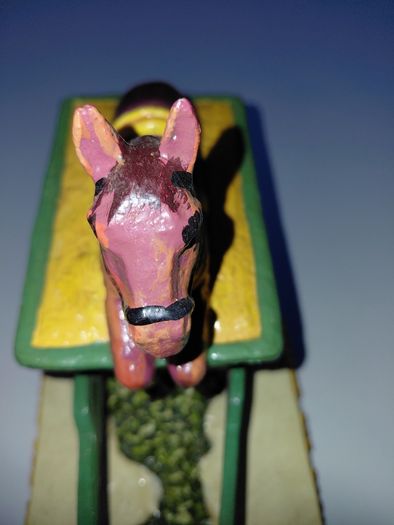 Guinness Figurine Man Pulling His Horse And Cart