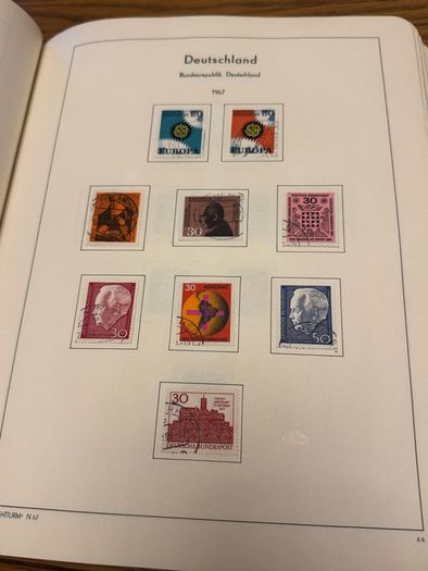 Stamp album GERMANY