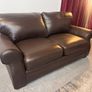 Stunning 3+2 Real Leather Sofa Set  Fully Refurbi Image 5