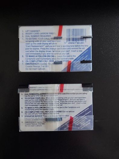 Callcards Mint Set
