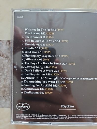 Thin Lizzy CD  - The Very Best Of