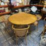 Stunning Bentwood Breakfast Table & Chairs Image 3