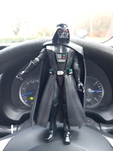 Vintage Darth Vader Action Figure 12" Star Wars Collector Series Figure 1996 Kenner Animated Series Figurine kids Collectable