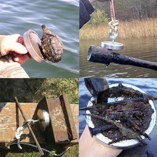 Magnet Fishing D60mm 115kg 20m rope