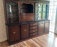 mahogony side board