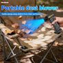 New Powerful Turbo Fan,built-in 6000mAh High-performance Battery, 9000000RPH, 5 Gears, 3pcs of Air Blowing Nozzles, Durable Black ABS Material, Suitable for Home, Office, Car, Courtyard, Blowing Leaves, Clearing Snow, and Dust Removal! Image 8