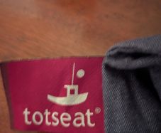 Totseat Portable High Chair (Denim)