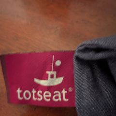 Totseat Portable High Chair (Denim)